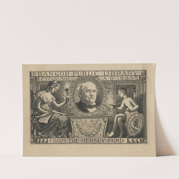 Bangor Public Library; Hersey Fund (1897) by Sidney Lawton Smith