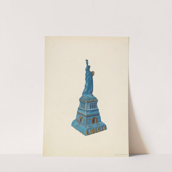 Bank - Statue of Liberty by William O. Fletcher