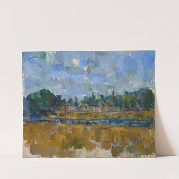 Banks of a River (1904) by Paul Cézanne