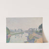 Banks of the Oise at Dawn by Louis Hayet
