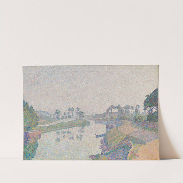 Banks of the Oise at Dawn by Louis Hayet