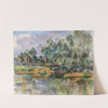 Banks of the Seine at Médan (c. 1885-1890) by Paul Cézanne