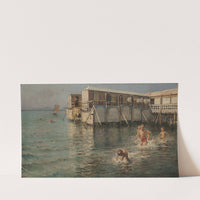 Baños de mar (Guaglioni) (1887) by Vincenzo Caprile