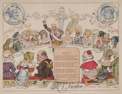 Banquet de la Cité, restaurant Conti, Hôtel des Sociétés Savantes