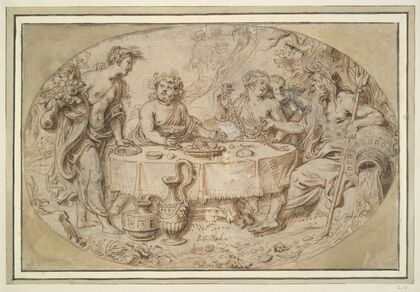 Banquet of Ceres, Bacchus, Venus, and Neptune