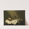 Banquet Piece with Ham by Willem Claesz Heda