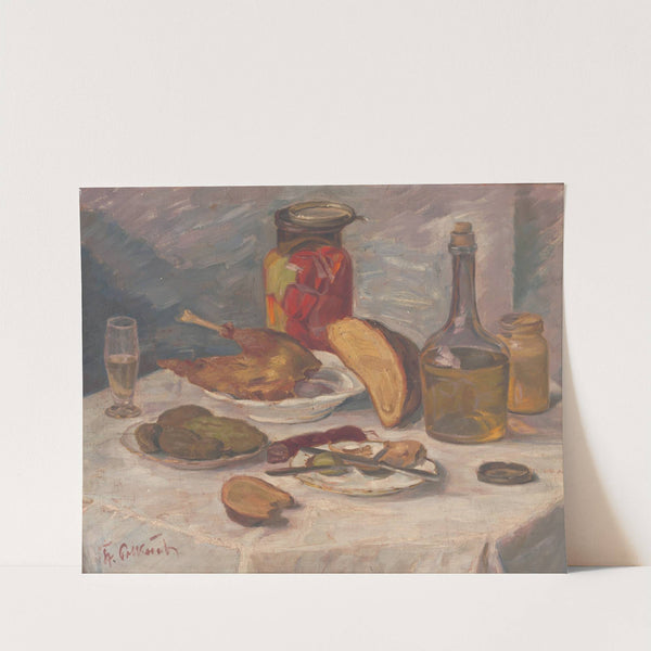 Banquet Still Life by Štefan Polkoráb