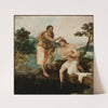 Baptism of Christ (Matthew 3-13-17, Mark 1-9-11, Luke 3-21-22) (1560) by Maarten Van Heemskerck