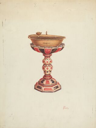 Baptismal Font and Stand