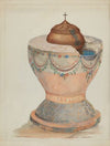 Baptismal Font at San Luis Rey Mission Church
