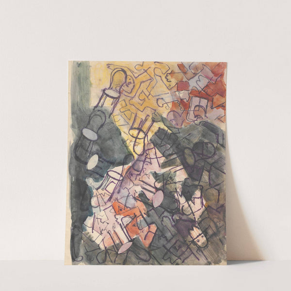 Bar fight II (1932 - 1934) by Stanisław Osostowicz