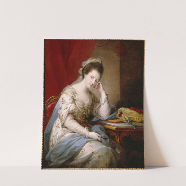 Barbara St. John Bletsoe, Countess of Coventry by Angelica Kauffmann