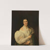 Barbara von Schickh, als Braut von Wolfgang Ritter von Manner (1833) by Ferdinand Georg Waldmüller