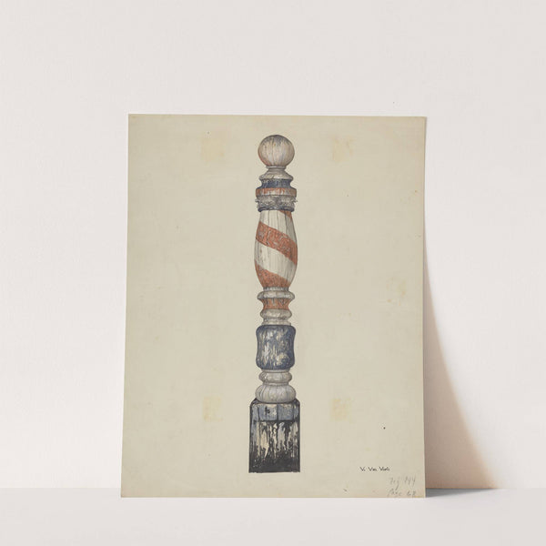 Barber Pole by Vera Van Voris