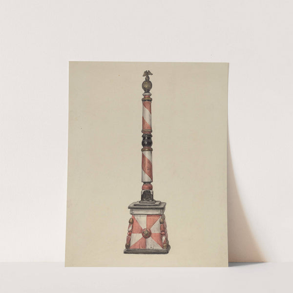 Barber Pole by American 20th Century