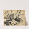 Barges by Victor Alfred Lundy