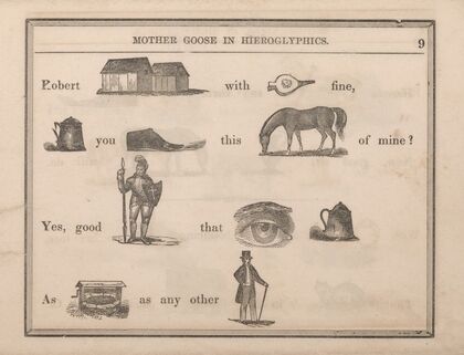 Barns, Bellows, Can, Shoe, Horse, Sir, Eye, Can, Well, Man (1855)