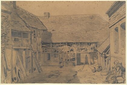 Barnyard Scene