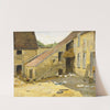 Barnyard with Ducks (1885) by Theodore Robinson