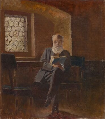 Baron Eduard Mednyászky, the Painter’s Father (1890–1895)