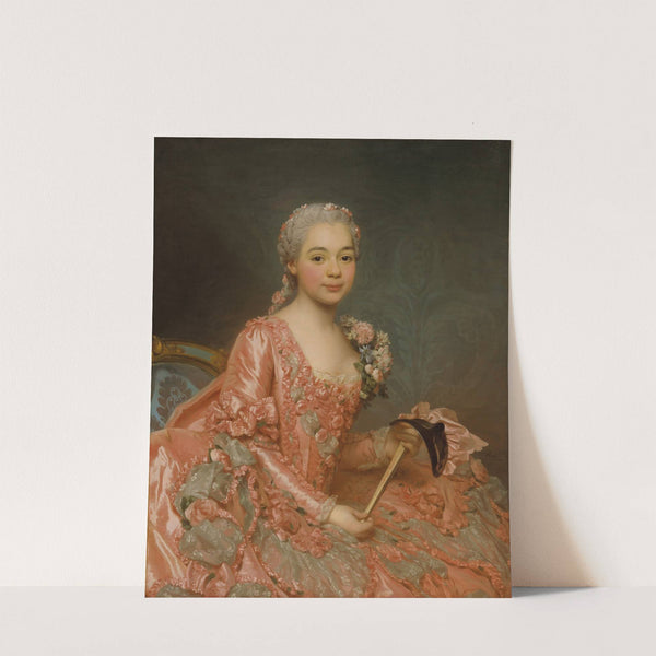 Baroness de Neubourg-Cromière (1756) by Alexander Roslin