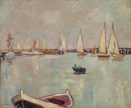 Barques et voiliers à Ouistreham