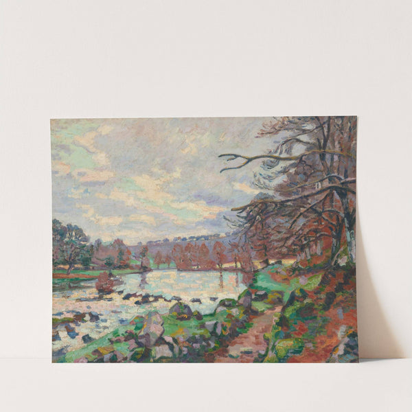 Barrage De Genetin, Crozant (circa 1898) by Armand Guillaumin