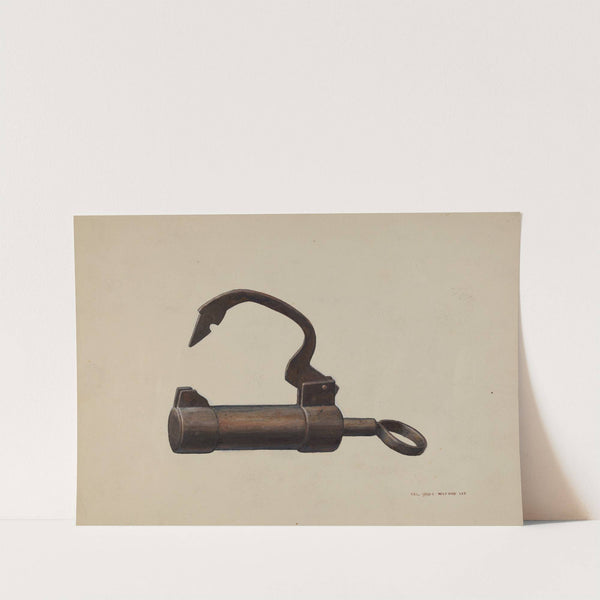 Barrel Lock by C. Milford Lee