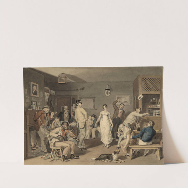 Barroom dancing by John Lewis Krimmel
