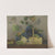 Basket of Grapes with Leafy Vines by American School