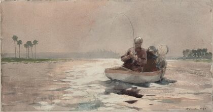 Bass Fishing – Florida (1890)