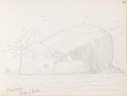 Bass Rock, Firth of Forth (1870)