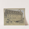 Basse cour derrière le 19 rue des Gobelins by Ferdinand Boberg