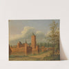 Batestein Castle near Vianen by Jan Jacob Teyler van Hall