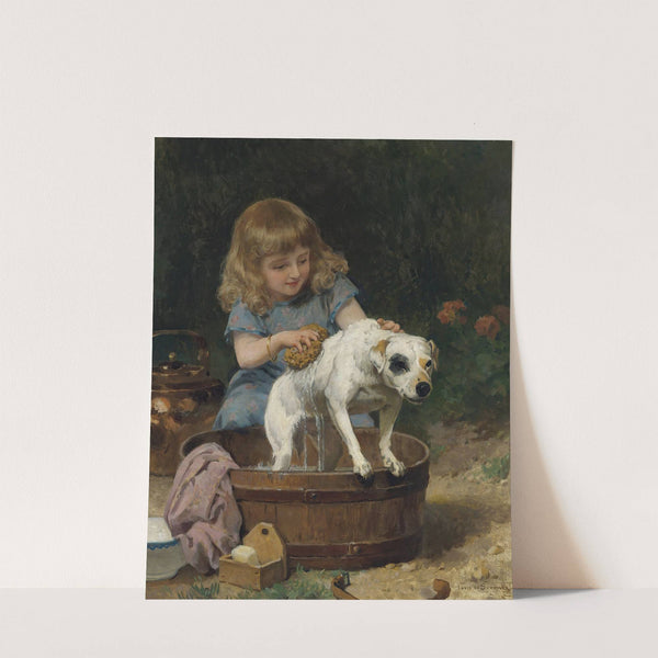 Bath Day by Louis Marie De Schryver