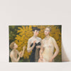 Bather and companions by Adrien Thevenot