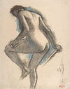 Bather Sponging Her Knee