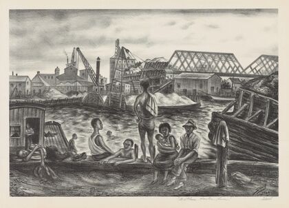 Bathers, Harlem River