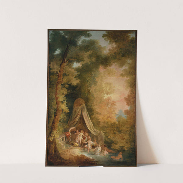 Bathing in a park (1785) by Jean Pierre Norblin