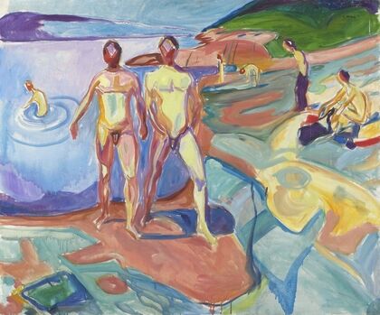 Bathing Men