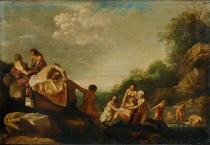 Bathing Nymphs