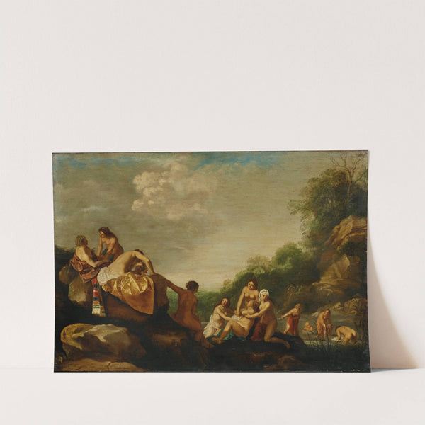 Bathing Nymphs by Dirck van der Lisse