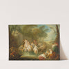Bathing Party in a Park by Jean-Baptiste Pater