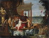 Bathseba in the Bath Receiving the Letter from King David