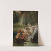 Bathsheba at the bath (1845) by Francesco Hayez