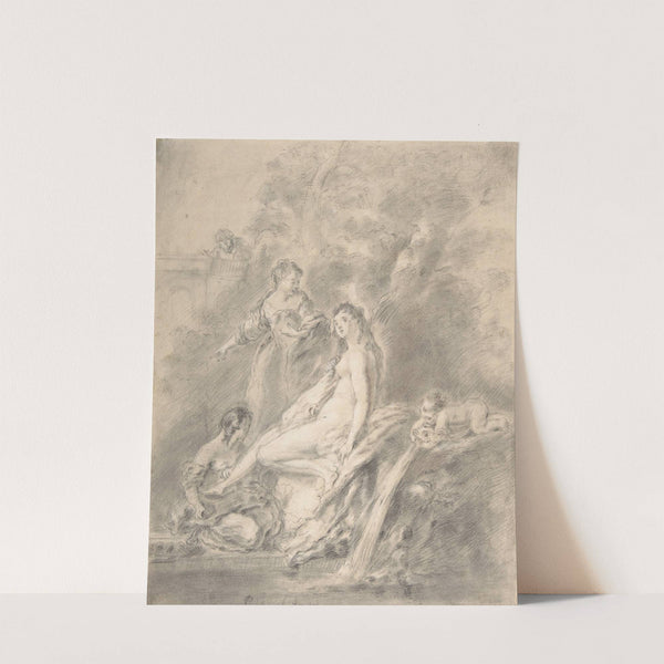 Bathsheba at the Bath by Antoine Pesne
