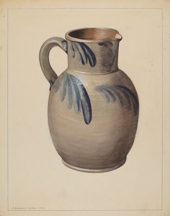 Batter Pitcher (c. 1937)