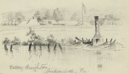 Battery Creighton. Jacksonville, Fa.