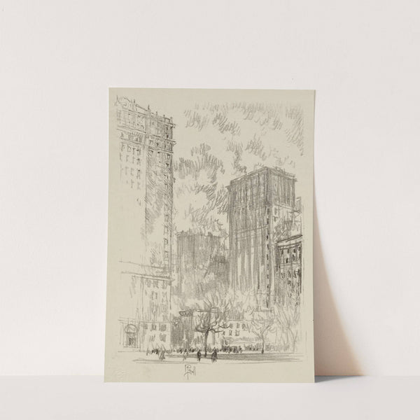 Battery Park (1905) by Joseph Pennell