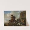 Battle at the foot of the mountain by Jan Baptist Weenix